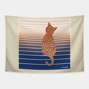 Wild Cat Tapestry