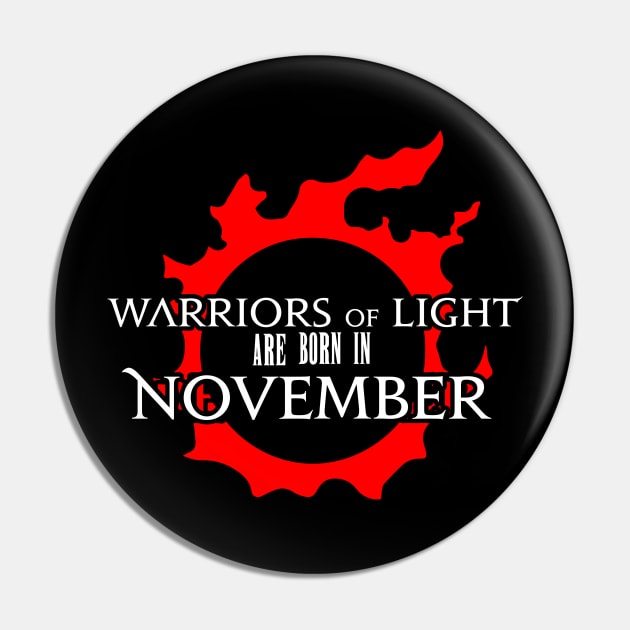 Warriors of Light are born in December FFXIV birthday gift Pin by Asiadesign