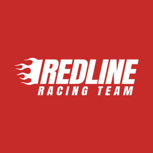 Redline Racing Team (White on Red) T-Shirt