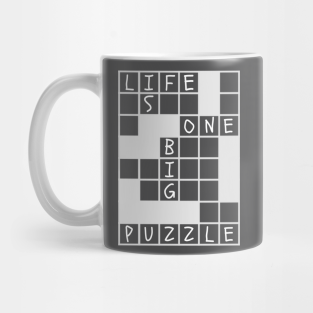 Word Puzzle Mugs | TeePublic
