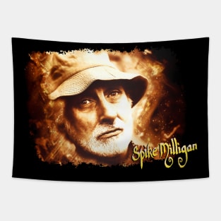 Spike Milligan Inspired Design Tapestry