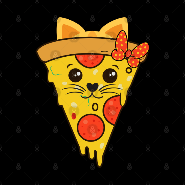 Hello Pizza Slice by bouchrartiste