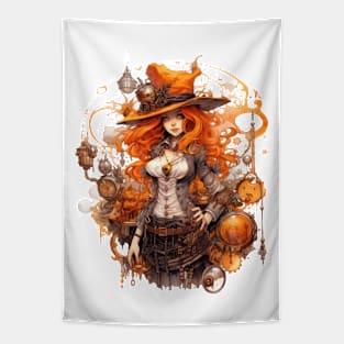 Steampunk Witch #13 Tapestry