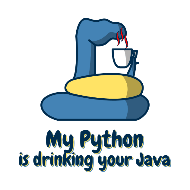 my python is drinking your java by Reesh