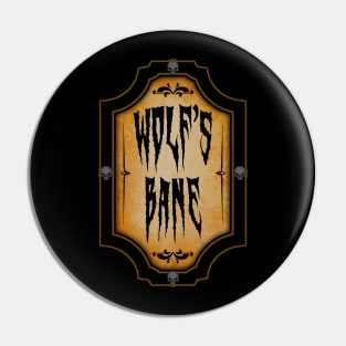 WITCHERY POTIONS 12 - WOLF'S BANE Pin