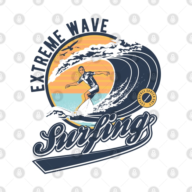 EXTREME WAVE SURFING by beanbeardy