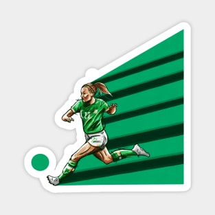 Katie McCabe- Ireland Womens National Team Football Artwork Magnet