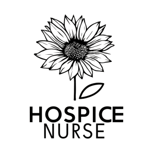 Hospice Nurse " sunflower " T-Shirt