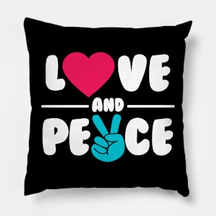 Love And Peace Pillow