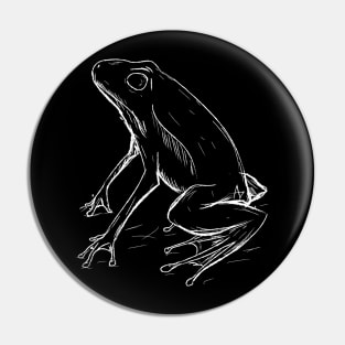 white tree frog Pin