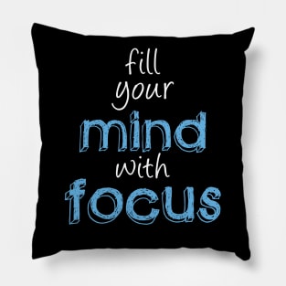 Mindset and Focus Pillow