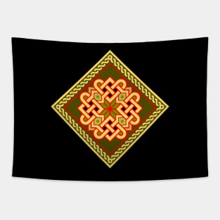 Scandinavian ornament with Celtic knot Tapestry