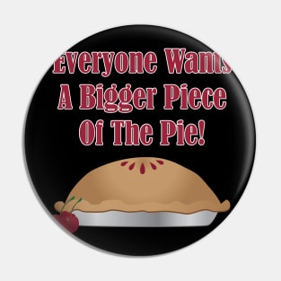 Everyone Bigger Pie Cherry Pin