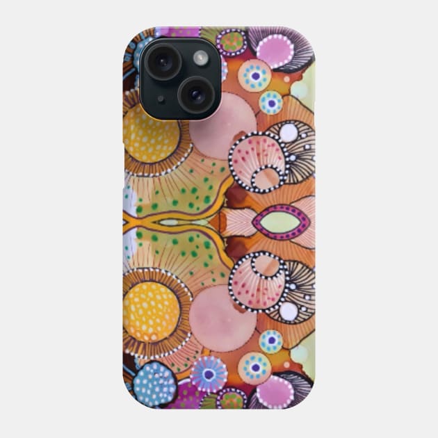 Happines 3 Phone Case by Design-Arte
