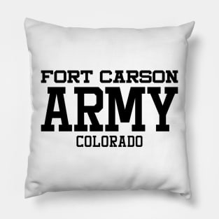 Mod.1 US Army Fort Carson Colorado Military Center Pillow