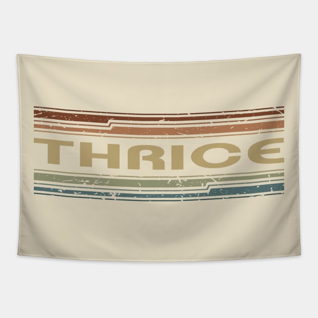 Thrice Retro Lines Tapestry by casetifymask