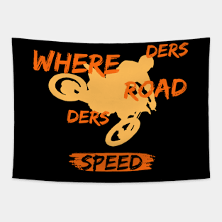 Speed for life Tapestry