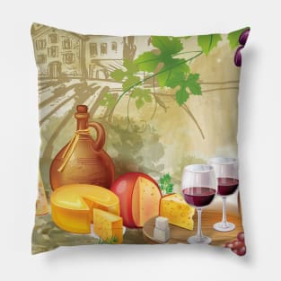 Wine and winery #6 Pillow