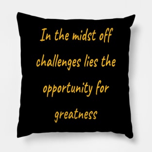 graduation quotes Pillow