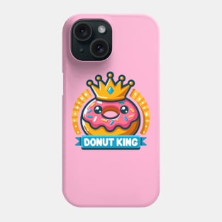 Donut King: Sweet Sovereign Phone Case