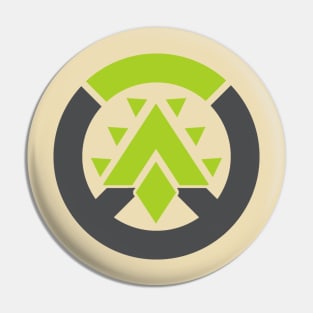 Orisa Overwatch Logo Pin