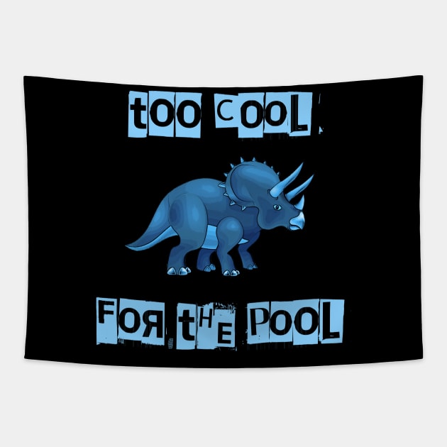 Triceratops Unique Dinosaur Gift shirt Tapestry by IEatFanBoys