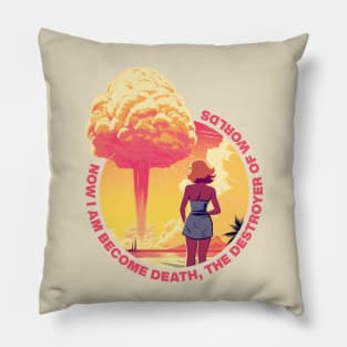 I am become death | Barbenheimer Pillow