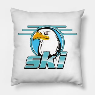 Eagle Ski logo Pillow