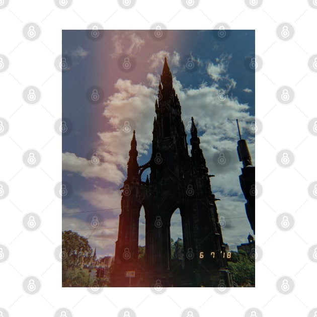 Scots monument , Edinburgh by Daledoomevans