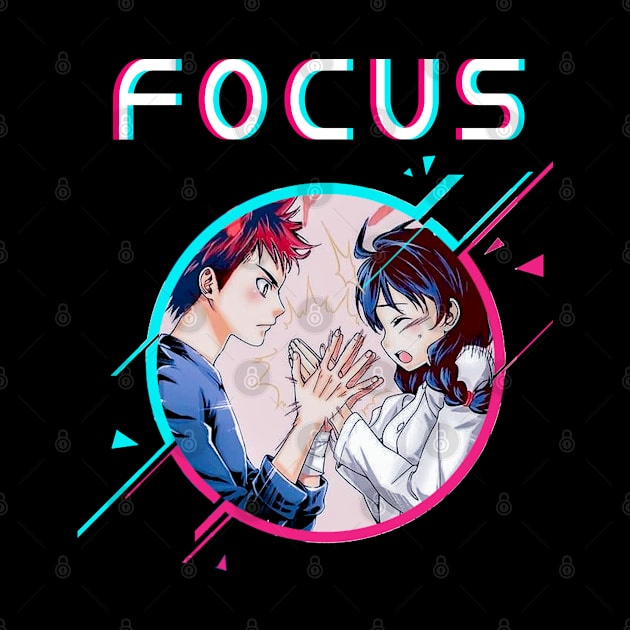 Focus - soma X Megumi - shokugeki no soma food wars by EhsanStore