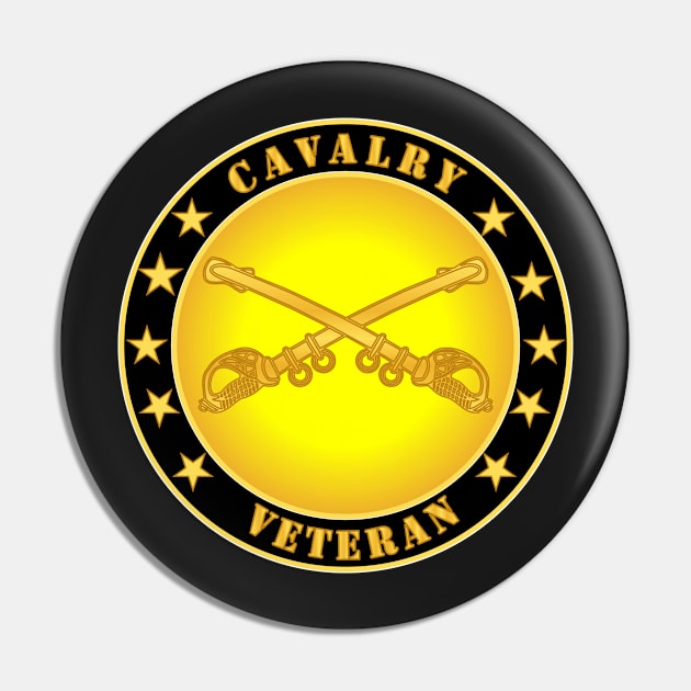 Cavalry Veteran Pin by twix123844