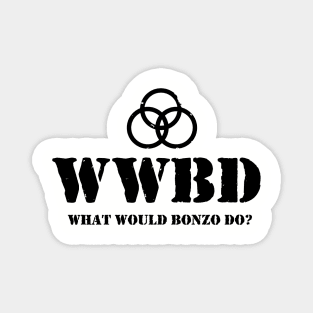 What Would Bonzo Do? Magnet