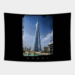 Dubai Beautiful Scenery Tapestry