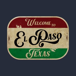 El Paso Vintage Sign T-Shirt