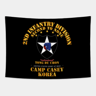 2nd Infantry Div - Camp Casey Korea - Tong Du Chon Tapestry