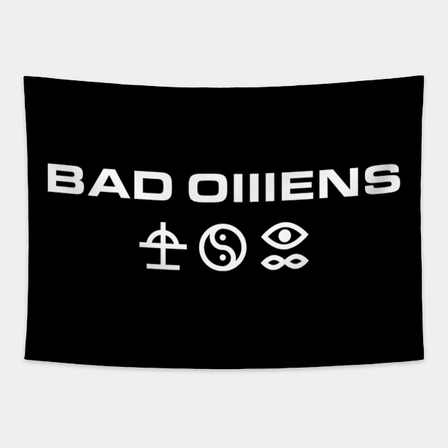 Bad Omens 9 Tapestry by Clewg