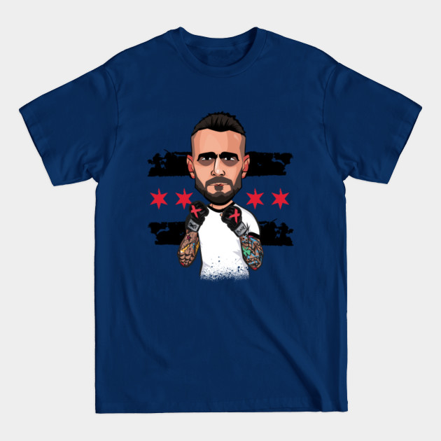 Disover CM Punk Caricature - Cm Punk - T-Shirt