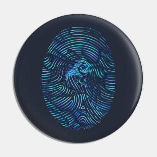 Kiwi fingerprint Pin