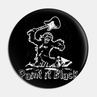 paint in black guitar smash Pin