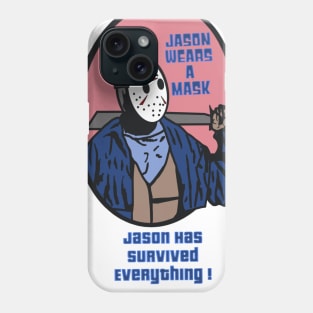 Jason Wears A Mask Phone Case