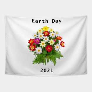 Bouquet for Earth Day 2021 Tapestry