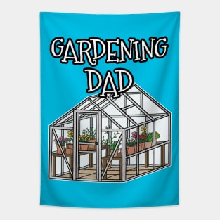 Gardening Dad Father's Day Tapestry