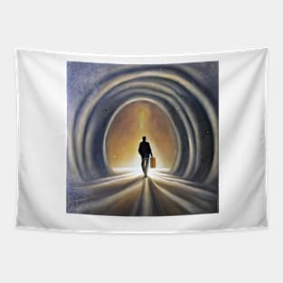 mystery tunnel Tapestry