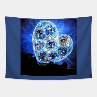 cuore luminoso a led Tapestry