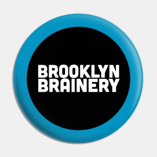 Classic Brainery Logo in Black Pin