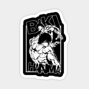 muscle baki Magnet