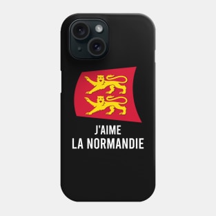 J'aime la Normandie - Normandie France Region Phone Case