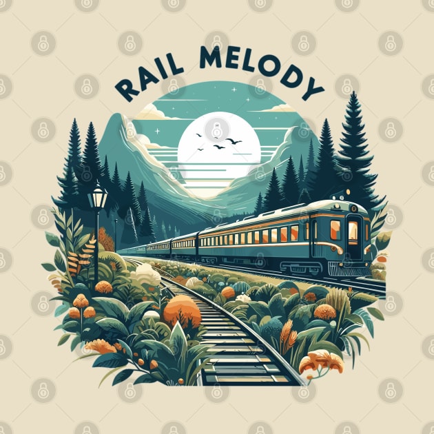 Train, Rail Melody by Vehicles-Art