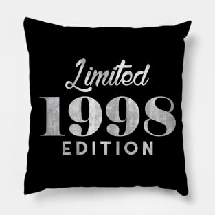 Limited Edition 1998 Birth Year 20 years old Pillow