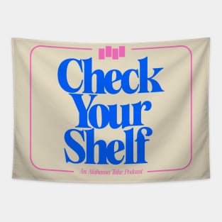 Check Your Shelf Tapestry